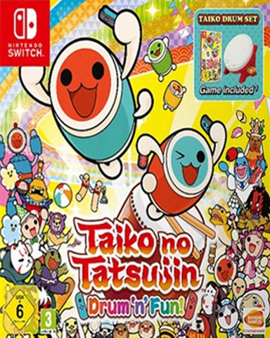 Nintendo Switch taikoller Taiko no Tatsujin: Drum 'n' Fun! - CeX (PL): - Buy, Sell, Exchange